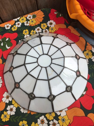 Tiffany style ceiling - tiffany,