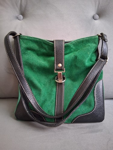 Borse pelle medium - pelle, green