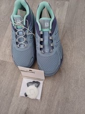 NEW Salomon X-Scream 3D Trail Running Shoes Blue Women Trainers UK 5 New  Laces