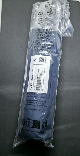 Bmw pocket umbrella blue logo - umbrella,