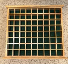 Quality Oak Golf Ball Display