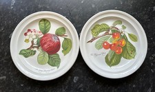 portmeirion pomona plates x2