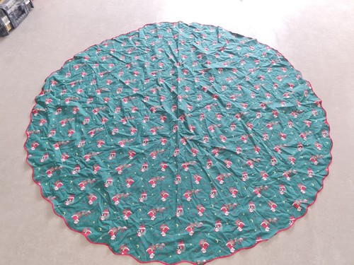 Large christmas round green - large,