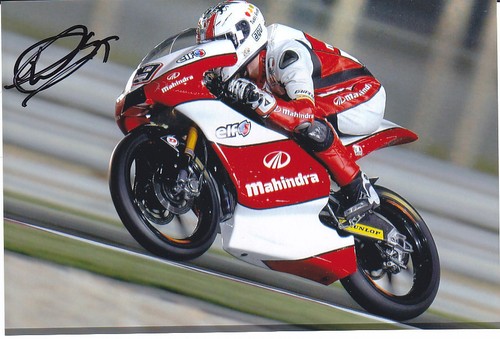 Danny webb signed moto3 - danny,