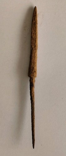 Ancient roman iron arrowhead - ancient,