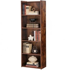 5 Tier Bookshelf Storage Wall