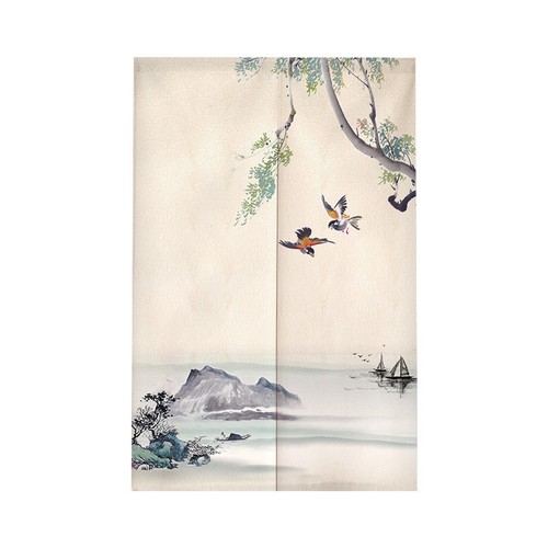 Chinese style door curtain - style,
