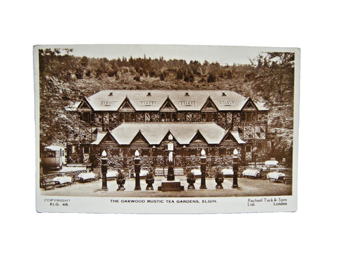 Postcard the oakwood rustic - postcard.,
