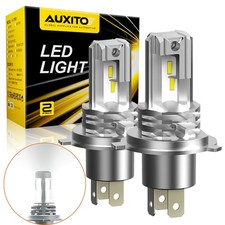 2x H4 9003 LED Headlight Hi Low Beam 6000K Cool White For Honda Civic Ford F-150