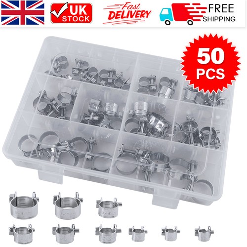 50x mini hose clip - hose,