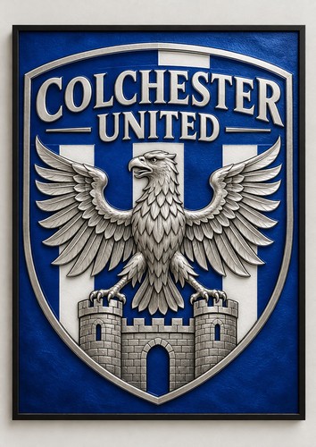 Colchester united metallic - colchester,