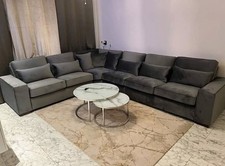 Brand New Soho 6 Seater Corner Sofa With Cushions 