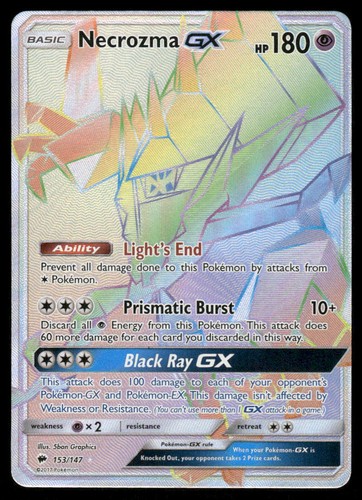 Pokemon cards necrozma - cards, gx