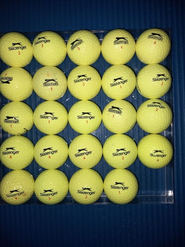 Yellow slazenger mix - 24,