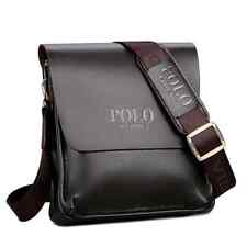 Crossbody Men's Messenger Bag Leather Handbags Shoulder Travel Bags Premium Qlty