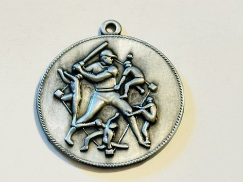 Silver tone color sports award - sports,
