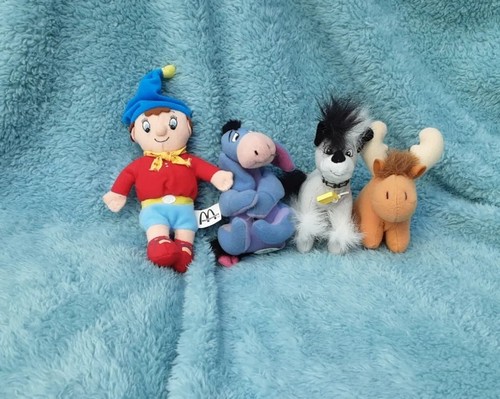 Four mcdonald beanie toys - four,