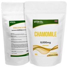 Chamomile | 8,000mg  Capsules | Powerful Formula | Best Value on Ebay