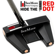 SEEMORE 2025 MINI GIANT HTX BLACK PUTTER / HIDE THE RED DOT / CUSTOM