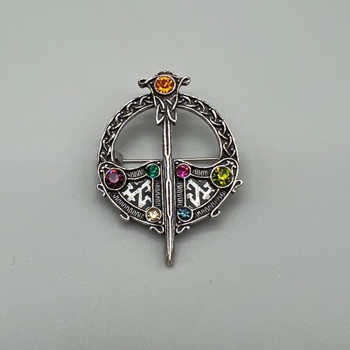 Vintage celtic tara brooch - vintage,