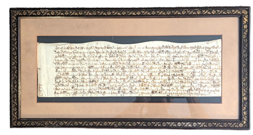 Rare 17th manuscript - c,