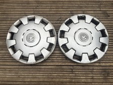 x2 Vauxhall Astra Corsa 15” Wheel Trims Hub Caps Pair