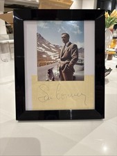 Sean Connery Hand  Signed
