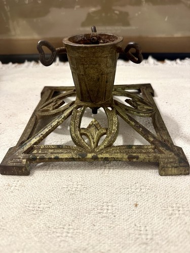 Antique cast iron christmas - cast,