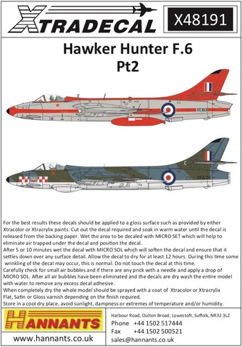 Xtradecal 48191 hawker - xtradecal,