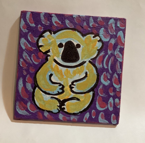 Aussie koala art painting - aussie,