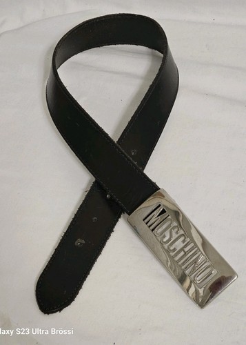 Moschino jeans belt buckle - moschino,