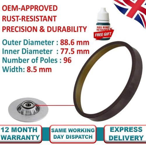 Rear drums magnetic abs sensor - drums,