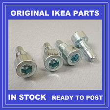 Ikea 131187 BEKANT hex screws new ORIGINAL parts x4