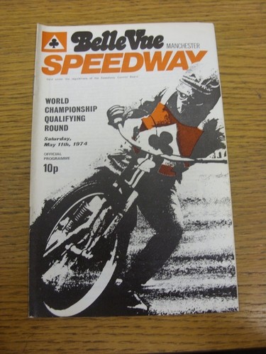 1974 speedway programme - 11/05/1974,
