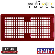 Sealey Magnetic Pegboard Red 18 Hooks Pegs Attach to Tool Box Trolleys