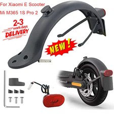 Electric Rear Scooter Fender Mud Guard Taillight Kit For Xiaomi Mi M365 1S Pro 2