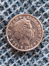 Isle of Man Golf 5p Coin 1998