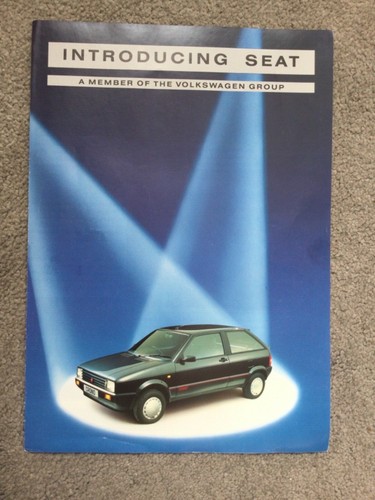 Seat introducing brochure - brochure, in