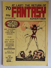 Fantasy Advertiser #70 Comic Book Fanzine - 1st App. of V for Vendetta!