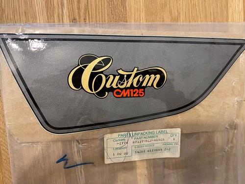 Honda decal emblem cm125 - emblem,