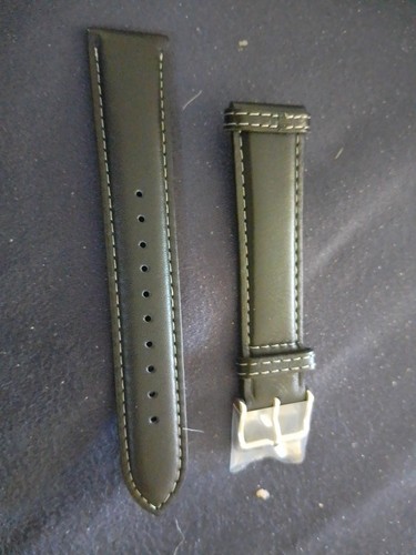 20mm seiko black leather mens - seiko,