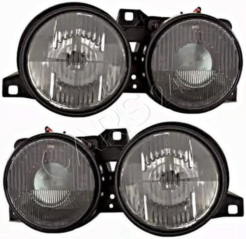 Black headlights left - black,