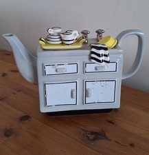 Vintage Sink Theme Teapot