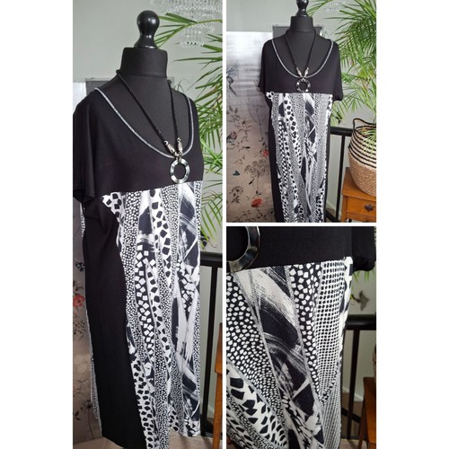 Black dress ladies shift - black,