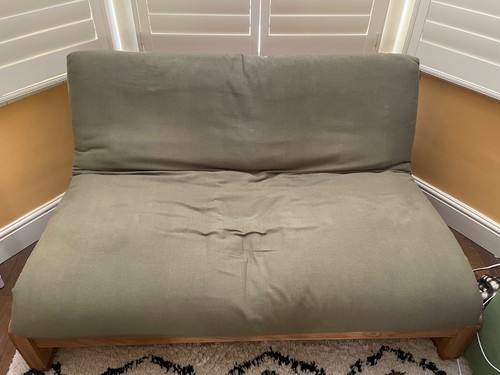 Futon company oak sofa - company,