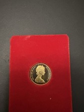 1979 LIMITED EDITION ISLE OF MAN GOLD HALF SOVEREIGN COIN