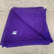 CC41 1940s Purple wool blanket