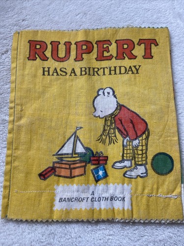 Bancroft rupert the bear cloth - rupert,