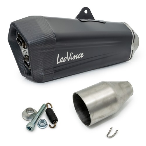 Rear silencer leovince 12 - rear,