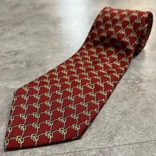 GUCCI All-Logo Tie, 100% Silk